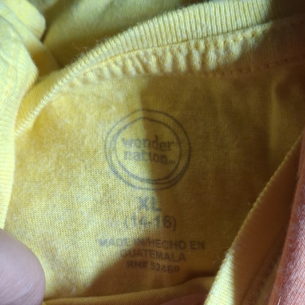 Wonder Nation Orange T-Shirt - Picture 3 of 7